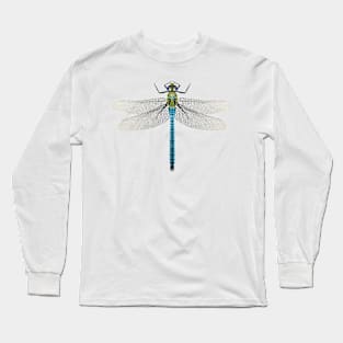 Blue dragonfly Southern Hawker Long Sleeve T-Shirt